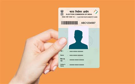 how to find epic number in voter id